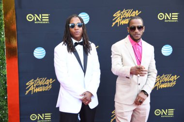 24 Mart 2018 Cumartesi günü Las Vegas 'taki Orleans Resort' ta düzenlenen 33. Yıldız Ödülleri Kırmızı Halı sırasında ünlüler.