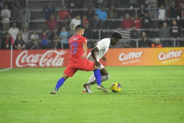 Amerikan Futbol Takımı 15 Kasım 2019 Cuma günü Orlando Florida 'daki Exploria Stadyumu' nda oynanan Concacaf Uluslar Ligi karşılaşmasında Kanada 'ya ev sahipliği yapmaktadır.