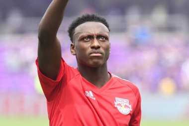 Orlando City, 31 Mart 2018 'de Orlando Florida' daki Exploria Stadyumu 'nda New York Red Bulls' a ev sahipliği yaptı..  