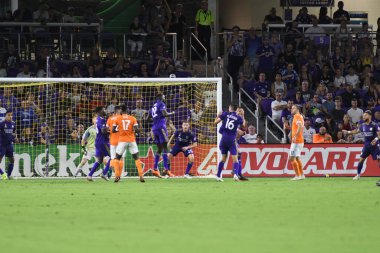 Orlando City SC, 22 Eylül 2018 'de Florida Exploria Stadyumu' nda Houston Dynamo 'yu ağırladı..