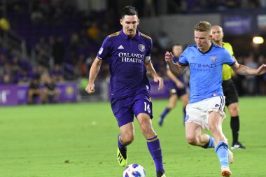 Orlando City 26 Temmuz 2018 'de Florida Exploria Stadyumu' nda NYC FC 'ye ev sahipliği yaptı. Fotoğraf: Marty Jean-Louis