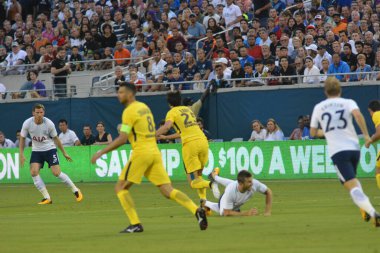 Paris Saint-Germain, Tottenham Hotspur 'a karşı 22 Temmuz 2017' de Orlando Florida 'daki Citrus Bowl' da. 
