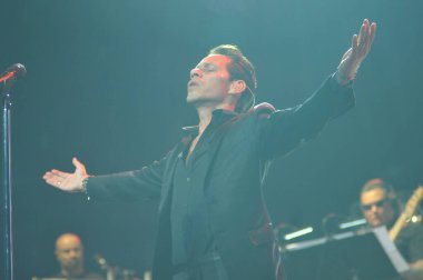 Latin şarkıcı Marc Anthony 5 Ekim 2014 'te Orlando Florida' daki Amway Center 'da konser verdi.. 