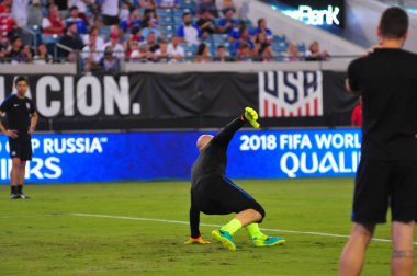 ABD Futbol Takımı 6 Eylül 2016 'da Jacksonville Florida EverBank Field' da Trinidad & Tobago 'ya ev sahipliği yaptı..