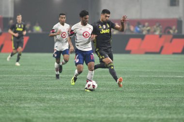 1 Ağustos 2018 tarihinde Atlanta 'daki Mercedez Benz Stadyumu' nda tüm yıldızlar Juventus 'a karşı.. 