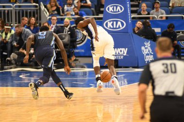 Orlando Magic 10 Ekim 2018 tarihinde Orlando Florda 'daki Amway Center' da Memphis Grizzilies 'e ev sahipliği yaptı.. 