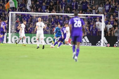 Orlando City 14 Temmuz 2018 'de Florida Exploria Stadyumu' nda Toronto FC 'ye ev sahipliği yaptı. Fotoğraf: Marty Jean-Louis