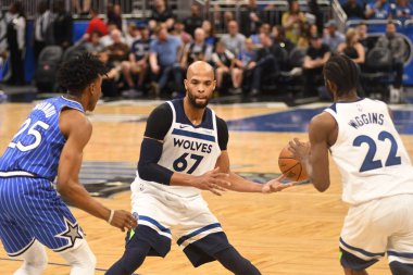 Orlando Magic, 7 Şubat 2019 'da Orlando, Florida' da bulunan Amway Arena 'da Minnesota Timberwolves' a ev sahipliği yapar.. 