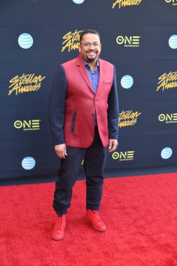 24 Mart 2018 Cumartesi günü Las Vegas 'taki Orleans Resort' ta düzenlenen 33. Yıldız Ödülleri Kırmızı Halı sırasında ünlüler.