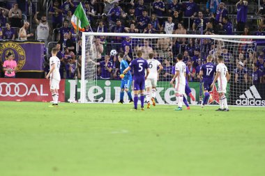 Orlando City 14 Temmuz 2018 'de Florida Exploria Stadyumu' nda Toronto FC 'ye ev sahipliği yaptı. Fotoğraf: Marty Jean-Louis