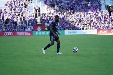 Orlando City SC 20 Nisan 2019 'da Orlando City Stadyumu' nda Vancouver Whitecaps 'a ev sahipliği yapıyor. Fotoğraf: Marty Jean-Louis
