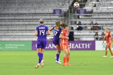 Orlando Pride 28 Haziran 2018 'de Orlando City Stadyumu' nda Houston Dash 'e ev sahipliği yaptı..  