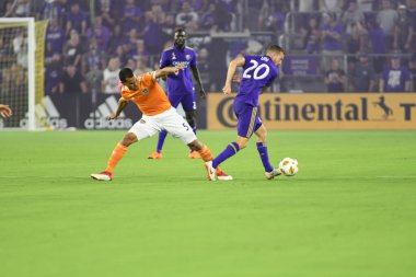 Orlando City SC, 22 Eylül 2018 'de Florida Exploria Stadyumu' nda Houston Dynamo 'yu ağırladı..