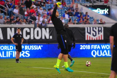 ABD Futbol Takımı 6 Eylül 2016 'da Jacksonville Florida EverBank Field' da Trinidad & Tobago 'ya ev sahipliği yaptı..