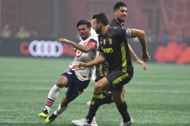 1 Ağustos 2018 tarihinde Atlanta 'daki Mercedez Benz Stadyumu' nda tüm yıldızlar Juventus 'a karşı..  