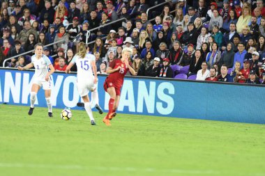 ABD, 7 Mart 2018 tarihinde Orlando City Stadyumu 'ndaki SheBelives Kupası' nda İngiltere ile karşı karşıya geldi..  