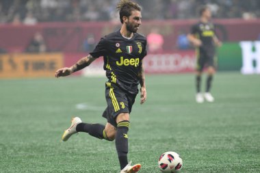 1 Ağustos 2018 tarihinde Atlanta 'daki Mercedez Benz Stadyumu' nda tüm yıldızlar Juventus 'a karşı..  