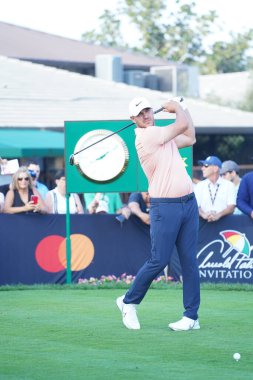 Orlando Florida 'daki Bay HIll Club Lodge' da 5 Mart 2020 'de düzenlenen 2020 Arnold Palmer Birinci Tur Grupları sırasında, 