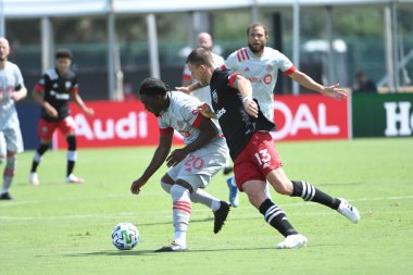 Toronto FC, 13 Temmuz 2020 tarihinde Orlando Florida 'da düzenlenen ESPN Wild World of Sports' ta düzenlenen MLS Back Tournament sırasında D.C. United ile karşı karşıya geldi.. 
