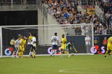 Paris Saint-Germain, Tottenham Hotspur 'a karşı 22 Temmuz 2017' de Orlando Florida 'daki Citrus Bowl' da.  