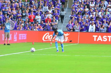 Orlando City, 5 Mart 2017 'de Orlando City Stadyumu' nda NYC FC 'ye ev sahipliği yaptı..