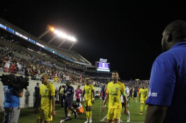 Paris Saint-Germain, Tottenham Hotspur 'a karşı 22 Temmuz 2017' de Orlando Florida 'daki Citrus Bowl' da.  