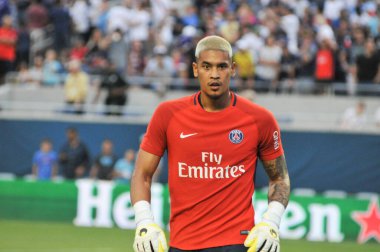 Paris Saint-Germain, Tottenham Hotspur 'a karşı 22 Temmuz 2017' de Orlando Florida 'daki Citrus Bowl' da.  
