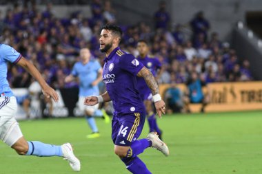Orlando City 26 Temmuz 2018 'de Florida Exploria Stadyumu' nda NYC FC 'ye ev sahipliği yaptı. Fotoğraf: Marty Jean-Louis