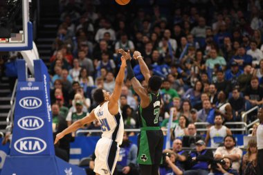 Orlando Magic 12 Ocak 2019 'da Boston Celtics' i Amway Stadyumu 'nda ağırladı. 