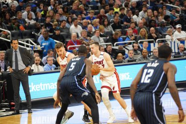 Orlando Magic 1 Şubat 2020 tarihinde Orlando Florida 'daki Amway Center' da Miami Heat 'e ev sahipliği yaptı.
