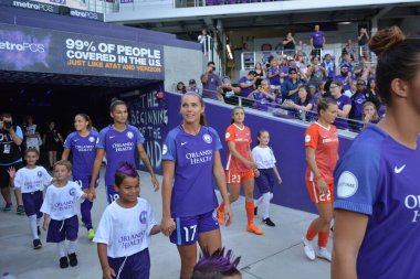Orlando Pride, 27 Haziran 2018 tarihinde Orlando City Stadyumu 'nda Houston Dash' e ev sahipliği yaptı. Fotoğraf: Marty Jean-Louis