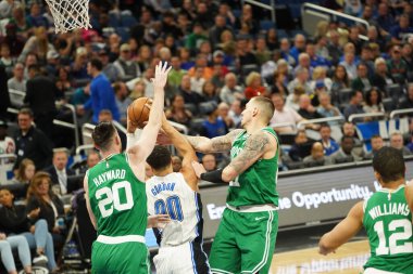 Orlando Magic, Boston Celtics 'i 24 Ocak 2020' de Orlando, Florida 'da Amway Center' da ağırladı. 