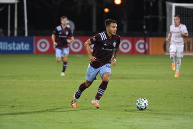 Real Salt Lake, 12 Temmuz 2020 'de Orlando Florida' da düzenlenen MLS Sırt Turnuvası sırasında Colorado Rapids ile karşı karşıya.