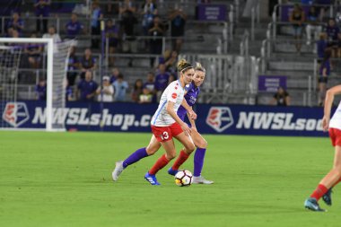 Orland Pride, 25 Ağustos 2018 'de Orlando Florida' daki Exploria Stadyumu 'nda Chicago Red Stars' a ev sahipliği yapıyor..  
