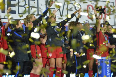 ABD, 7 Mart 2018 tarihinde Orlando City Stadyumu 'ndaki SheBelives Kupası' nda İngiltere ile karşı karşıya geldi..  