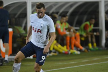 Paris Saint-Germain, Tottenham Hotspur 'a karşı 22 Temmuz 2017' de Orlando Florida 'daki Citrus Bowl' da.  