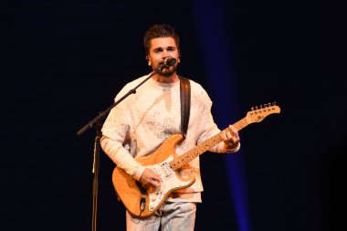 Juanes 'in Orlando Florida' daki Amway Center 'daki konserinde. 20, 2018