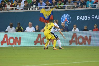 Paris Saint-Germain, Tottenham Hotspur 'a karşı 22 Temmuz 2017' de Orlando Florida 'daki Citrus Bowl' da.  