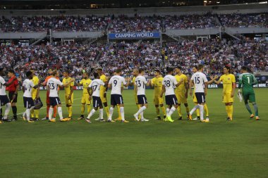 Paris Saint-Germain, Tottenham Hotspur 'a karşı 22 Temmuz 2017' de Orlando Florida 'daki Citrus Bowl' da.   