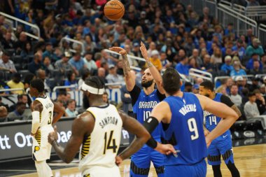 Orlando Magic 10 Kasım 2019 'da Indiana Pacers' ı Amway Center 'da ağırlıyor. Fotoğraf: Marty Jean-Louis
