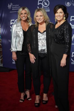 15 Ekim 2019 'da Nashville, Tennessee' deki Linbscome Üniversitesi 'nde verilen 50. GMA Dove Ödülleri sırasında kırmızı halı. 