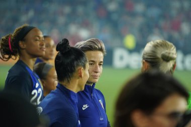 5 Mart 2020 'de Orlando Florida' daki Exploria Stadyumu 'nda düzenlenen 2020 SheBelieves Kupası' nda ABD - İngiltere Karşılaşması 