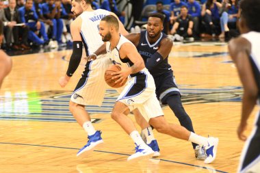 Orlando Magic 10 Ekim 2018 tarihinde Orlando Florda 'daki Amway Center' da Memphis Grizzilies 'e ev sahipliği yaptı.. 