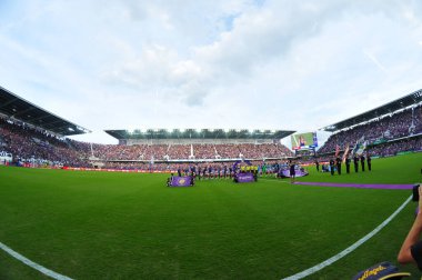 Orlando City, 5 Mart 2017 'de Orlando City Stadyumu' nda NYC FC 'ye ev sahipliği yaptı..  