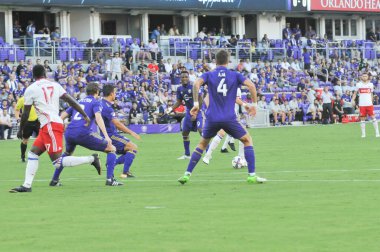 Orlando City, 5 Temmuz 2017 'de Orlando City Stadyumu' nda Toronto FC 'ye ev sahipliği yaptı..  