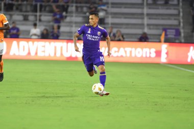 Orlando City SC, 22 Eylül 2018 'de Florida Exploria Stadyumu' nda Houston Dynamo 'yu ağırladı..