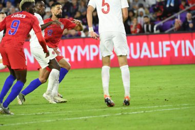 Amerikan Futbol Takımı 15 Kasım 2019 Cuma günü Orlando Florida 'daki Exploria Stadyumu' nda oynanan Concacaf Uluslar Ligi karşılaşmasında Kanada 'ya ev sahipliği yapmaktadır.