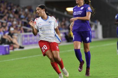 Orland Pride, 25 Ağustos 2018 'de Orlando Florida' daki Exploria Stadyumu 'nda Chicago Red Stars' a ev sahipliği yapıyor..  