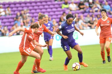 Orlando Pride, 27 Haziran 2018 tarihinde Orlando City Stadyumu 'nda Houston Dash' e ev sahipliği yaptı..  
