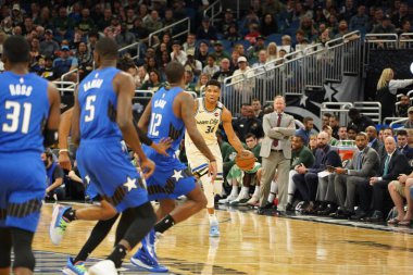 Orlando Magic, 8 Şubat 2020 tarihinde Orlando Florida 'daki Amway' de Milwaukee Bucks 'a ev sahipliği yaptı..  